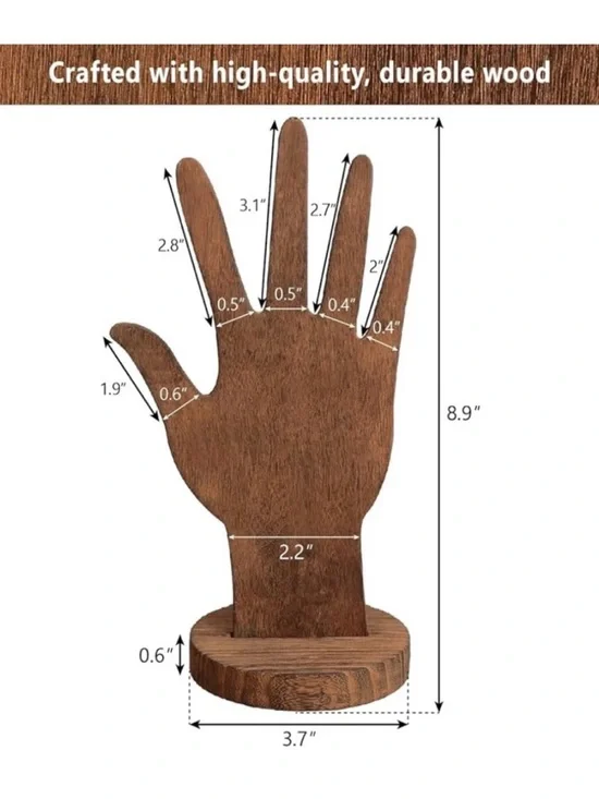 Two Reversible Hand Displays - Picture 4 of 5